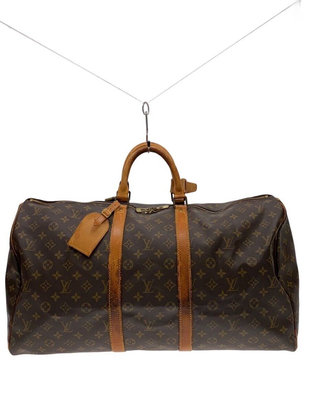 LOUIS VUITTON Keepall Monogram Canvas Brown